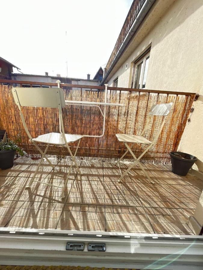 Au Perron Avec Garage Et Balcon A Ribeauville Ngoại thất bức ảnh